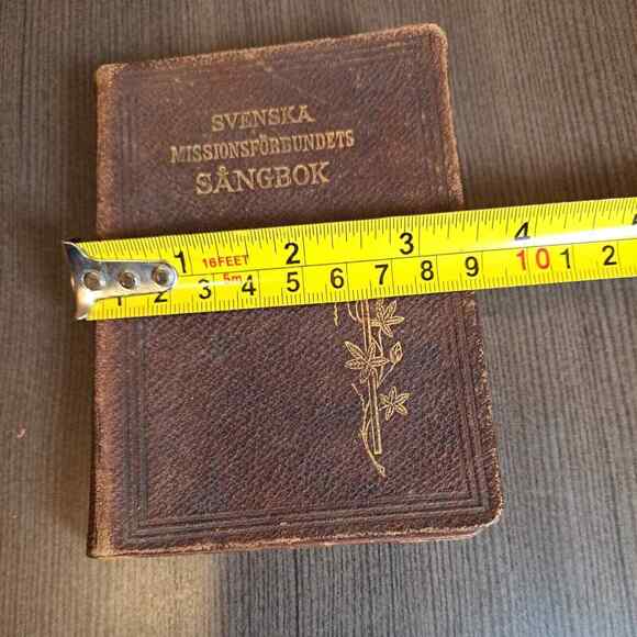 Antique 1900 Swedish Missionary Church Songbook Songs Psalms Book Soft Cover - Picture 16 of 16